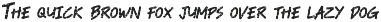 Crazyax - Font preview