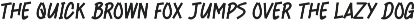 Exedays - Font preview
