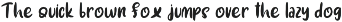 Northjuice - Handwritten Font preview
