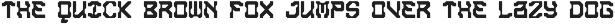 Inveron - Futuristic Font preview