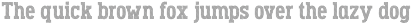 Fox Granite Font preview