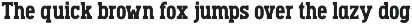 Fox Granite Font preview