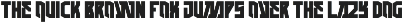 Whaper - Modern Tech Font preview