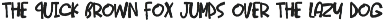 Jaroh Unique Dry Brush Display Font preview