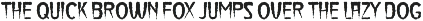 Spook Horror Display Font preview