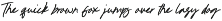 Busted Horizon Font preview