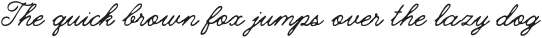 LaRaquetteClub Script otf (400) Sample