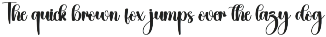 Calya | Script Font preview