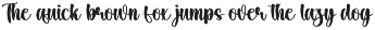 Home Winter | Script Font preview