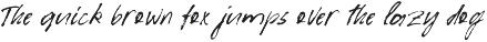 Broken News Messy Handmade Vibe Font font preview