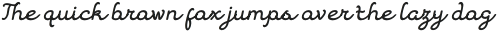 Milnarate Italic otf (400) Sample