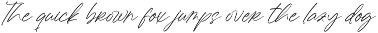 Charitty Battera Handwritten InkFont preview