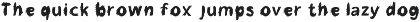 monsterlandia - hand drawn fun font preview
