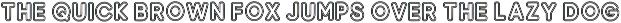 School Outline font preview