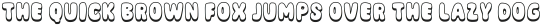 Candy Outline Regular otf (400) Sample