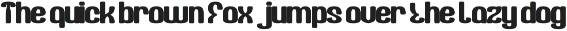 The Brighter Fortress font preview