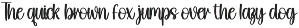 Starlight | Script Font preview