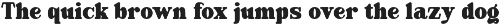 Bengis - Bold Serif Font preview