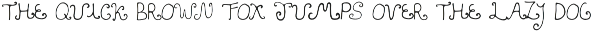 La Siren Hand Drawn Display Font font preview