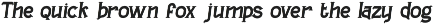 Clear Gulch Western  Font preview