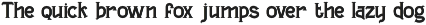 Clear Gulch Western  Font preview
