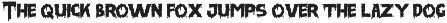 Cross Blood - Blood Font preview