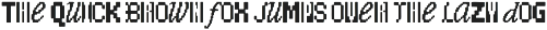 Ransom Pixel - Display Font font preview