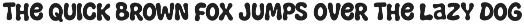 HUFLIX – Playful Bubble Liquid Font preview