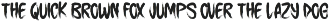 Bloody Echoes Typeface preview