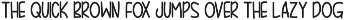 Begin Fresh Typeface preview