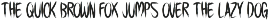 Wicked Demons Typeface preview