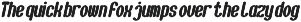 Believe System font preview