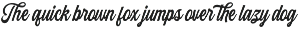 Rocket Thunder a Handmade Duo Font preview