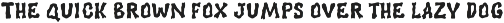 Drippy October Font preview