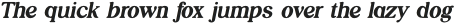 FairytaleSerif ExtraBold Italic otf (700) Sample
