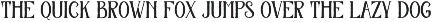 Xrozla Scary Serif Horror Display preview