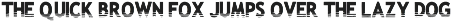 Grunge Letter font preview