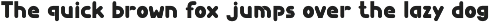 Plumpy - Display font preview