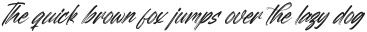 Megatter Breathin Italic Italic otf (100) Sample