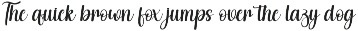 Saturday | Script Font preview