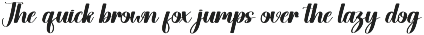 Vacation | Script Font preview