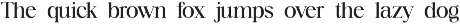 The Heritage Legacy Serif Font preview