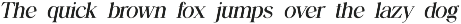 Backswings Modern Serif Family Font preview