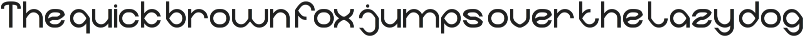 Extra Miles font preview