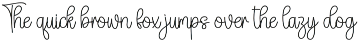 Christmas | Script Font preview