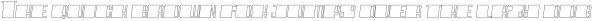 Raviona UltraHeavy Outline Italic otf (800) Sample