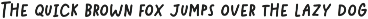 Happy Grounds - Quote Font preview