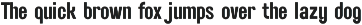 Proxyn Bold Condensed Font preview