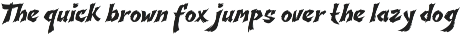 Scarfire - Display Font preview