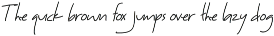 CS Bamille – Handwriting Font preview